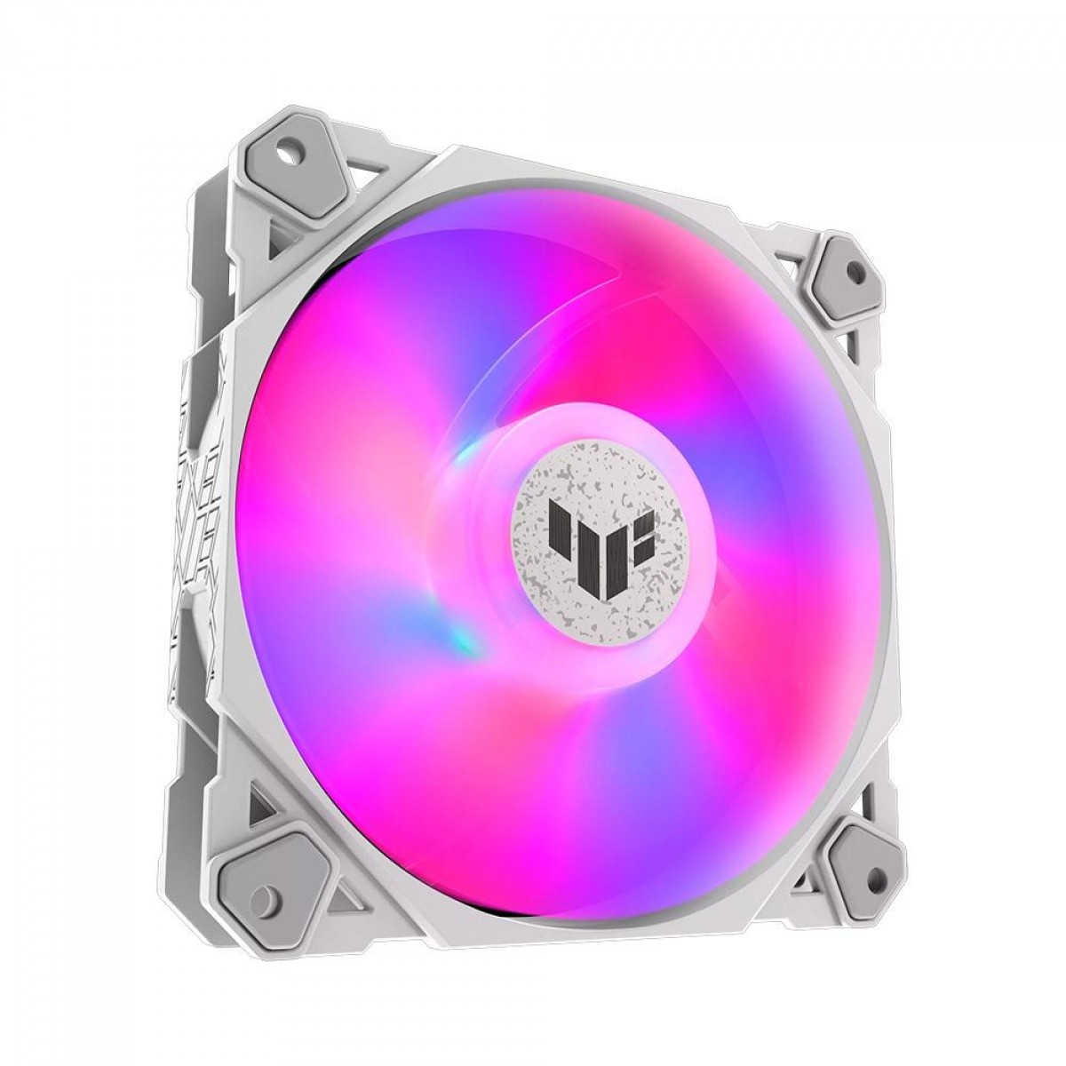 Cooler Para Gabinete Asus TUF Gaming TF120, ARGB, 120mm, Branco, 90DA0033-B00000