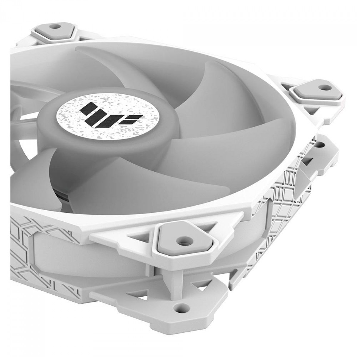 Cooler Para Gabinete Asus TUF Gaming TF120, ARGB, 120mm, Branco, 90DA0033-B00000