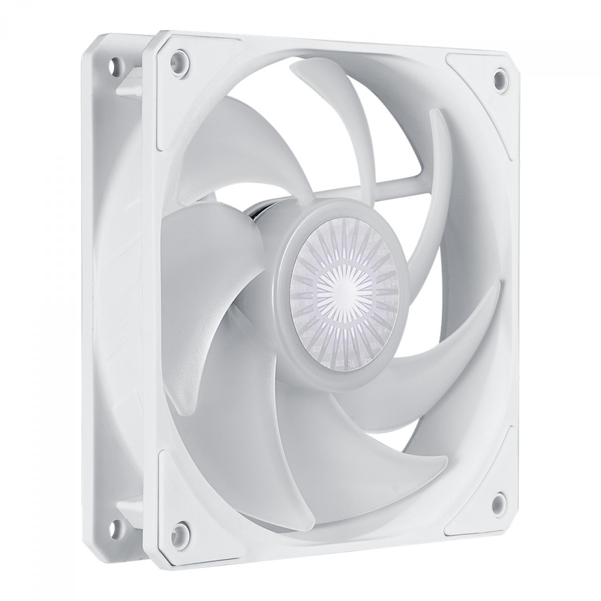 Cooler para Gabinete Cooler Master Sickleflow 120, ARGB, 120mm, White, MFX-B2DW-18NPA-R1