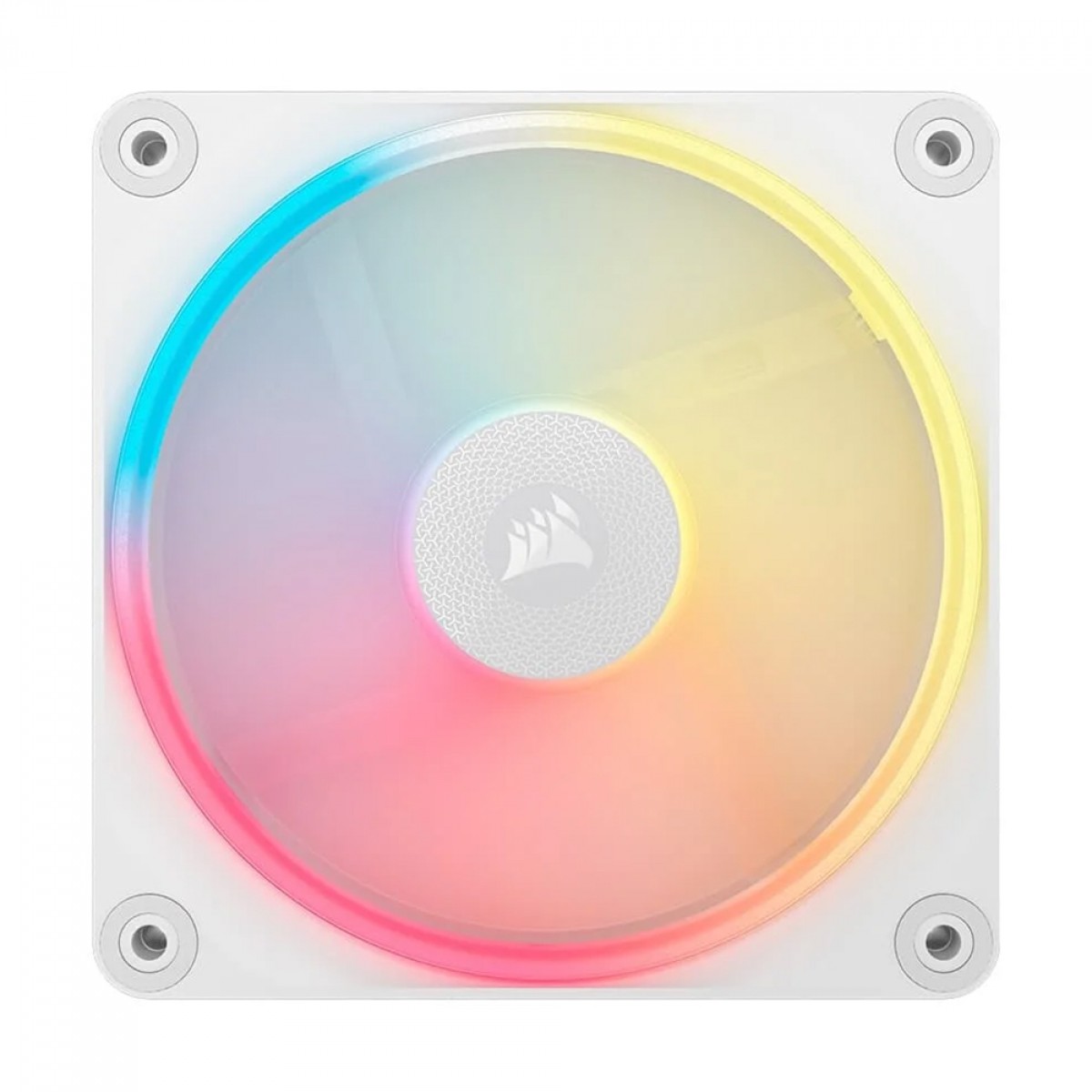 Cooler Para Gabinete Corsair iCUE LINK LX120-R, RGB, Reverse, 120mm, Branco, CO-9051053-WW
