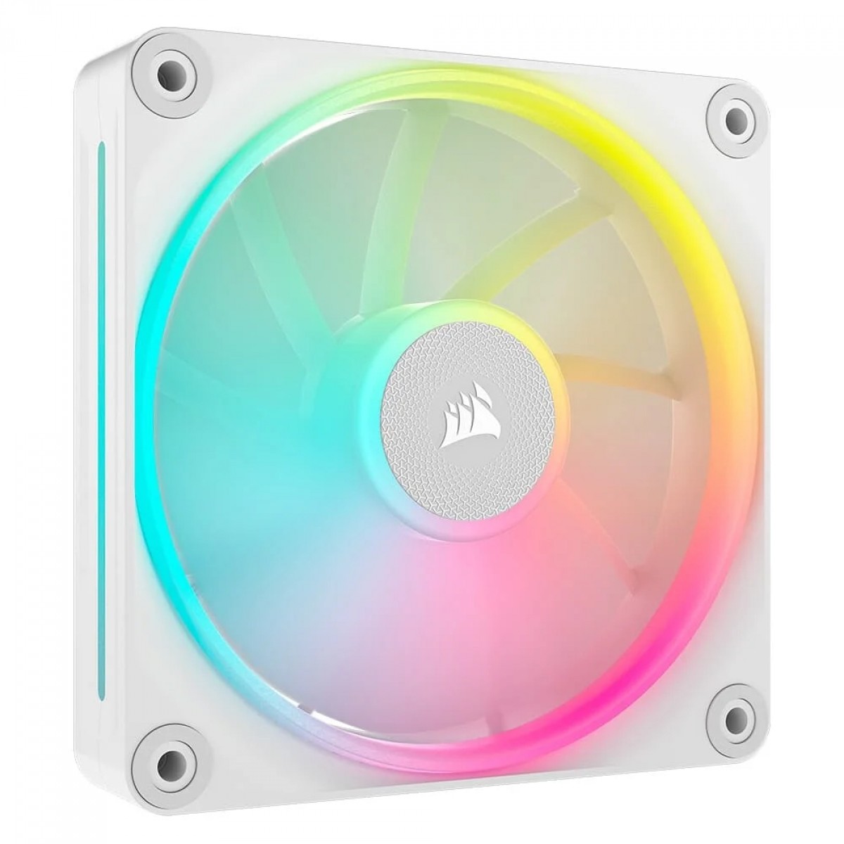 Cooler Para Gabinete Corsair iCUE LINK LX120, RGB, 120mm, Branco, CO-9051029-WW