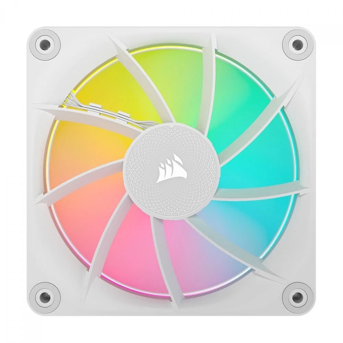 Cooler Para Gabinete Corsair iCUE LINK LX120, RGB, 120mm, Branco, CO-9051029-WW