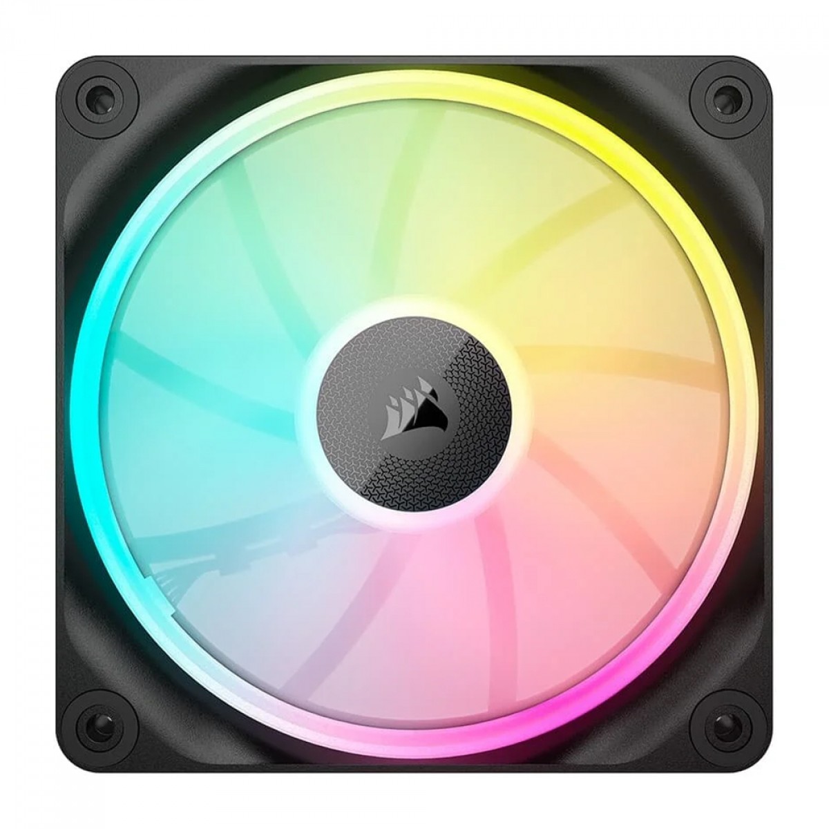 Cooler Para Gabinete Corsair iCUE LINK LX120, RGB, 120mm, Preto, CO-9051025-WW