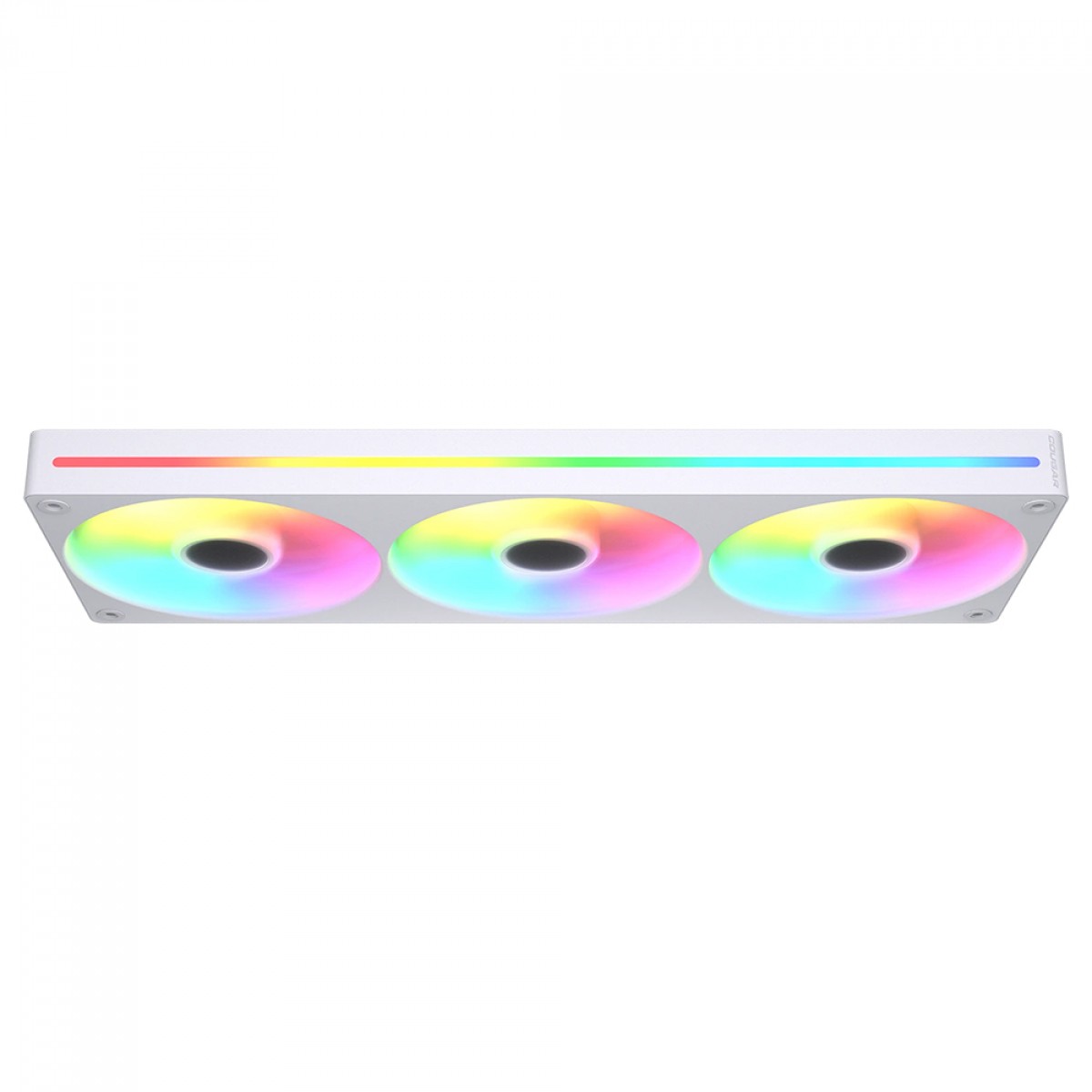 Cooler para Gabinete Cougar Unity 360 ARGB, 360mm, Single Frame, PWM, Branco, 3MUN36FA1.0002