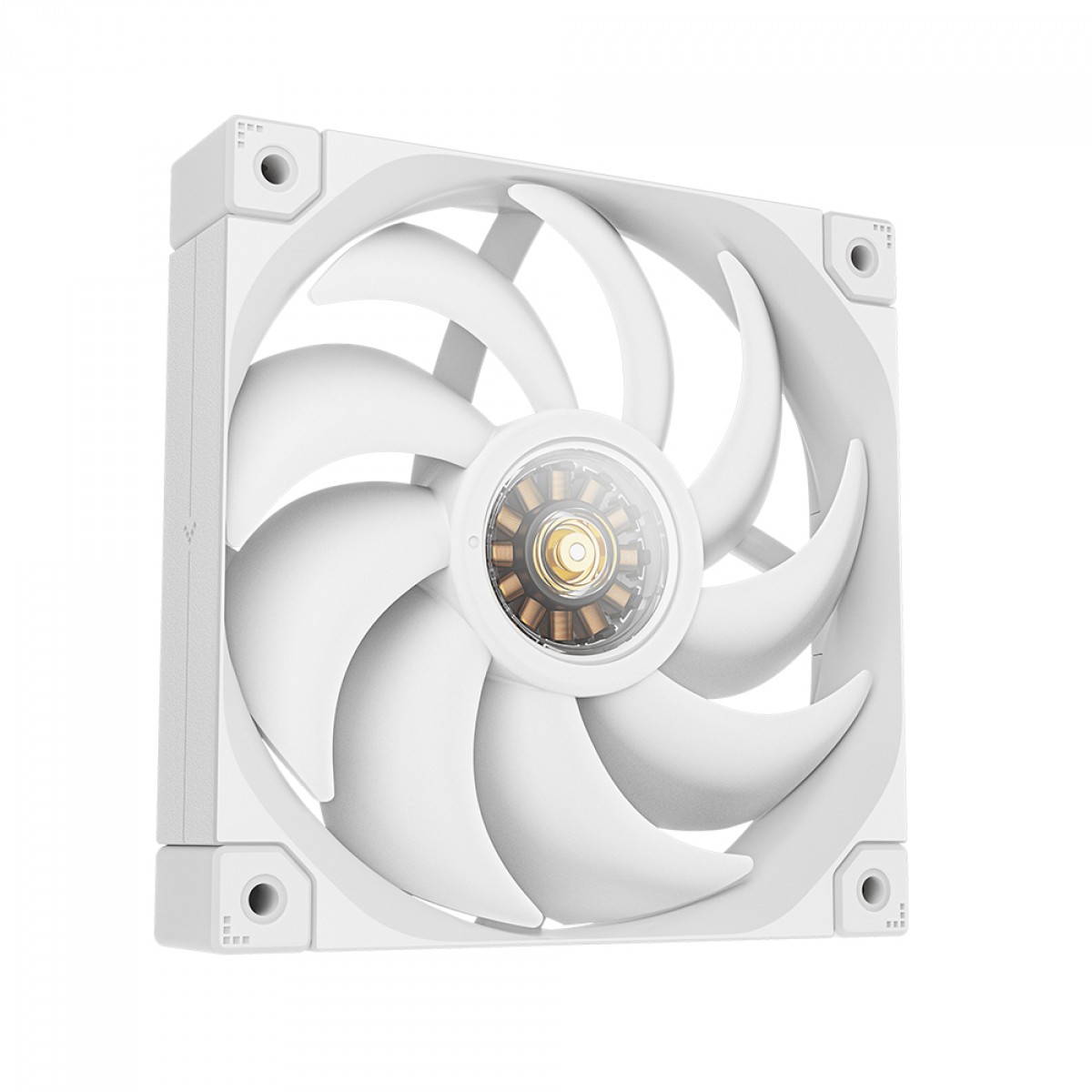 Cooler Para Gabinete DeepCool FT12 WH, 120mm, PWM, Branco, R-FT12-WHWPN1-G