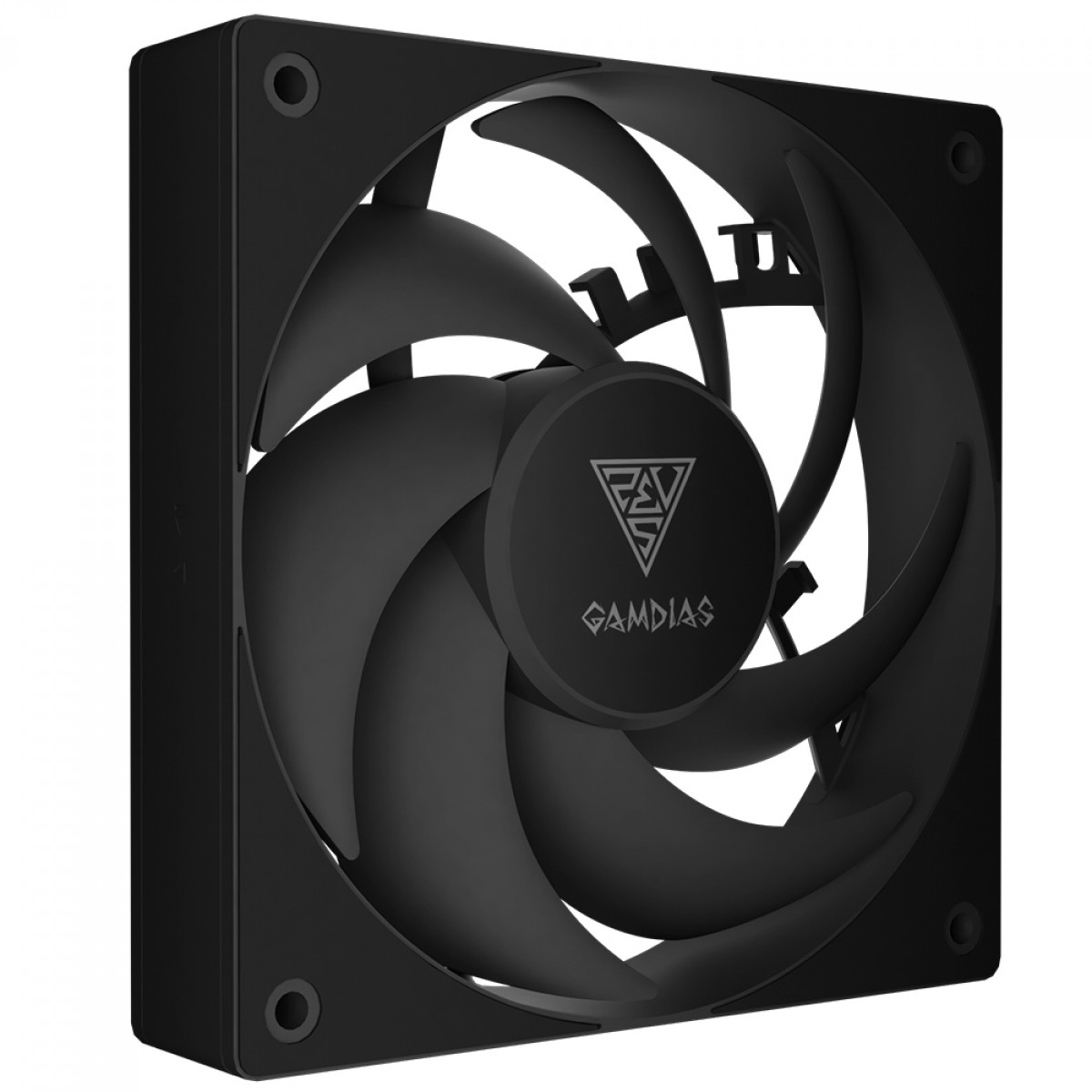 Cooler Para Gabinete Gamdias Notus M1-1201, 120mm, PWM, Preto