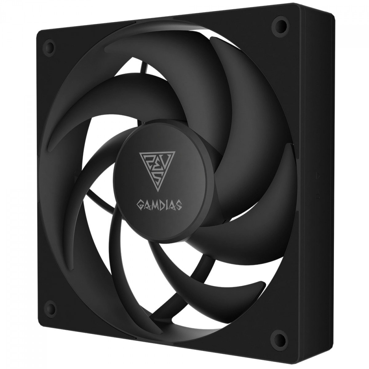 Cooler Para Gabinete Gamdias Notus M1-1201, 120mm, PWM, Preto
