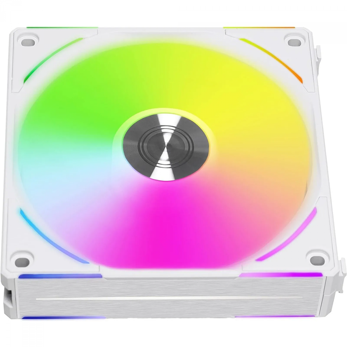 Cooler Para Gabinete Lian Li Uni Fan AL120 V2, RGB, 120mm, White, AL120V2-1W