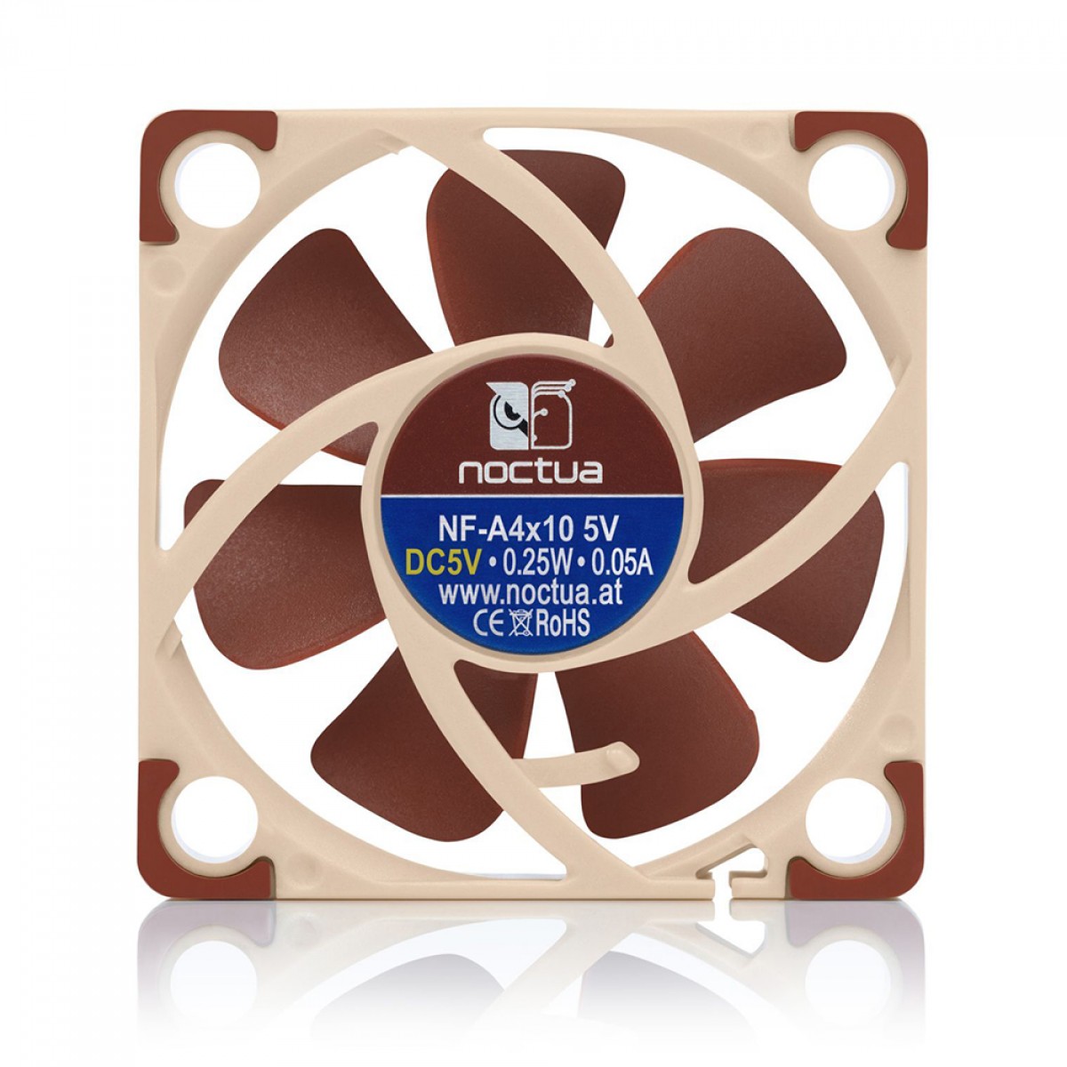 Cooler Para Gabinete Noctua NF-A4x10 5V, 40mm, Beige, 4500RPM, NF-A4x10 5V - Open Box