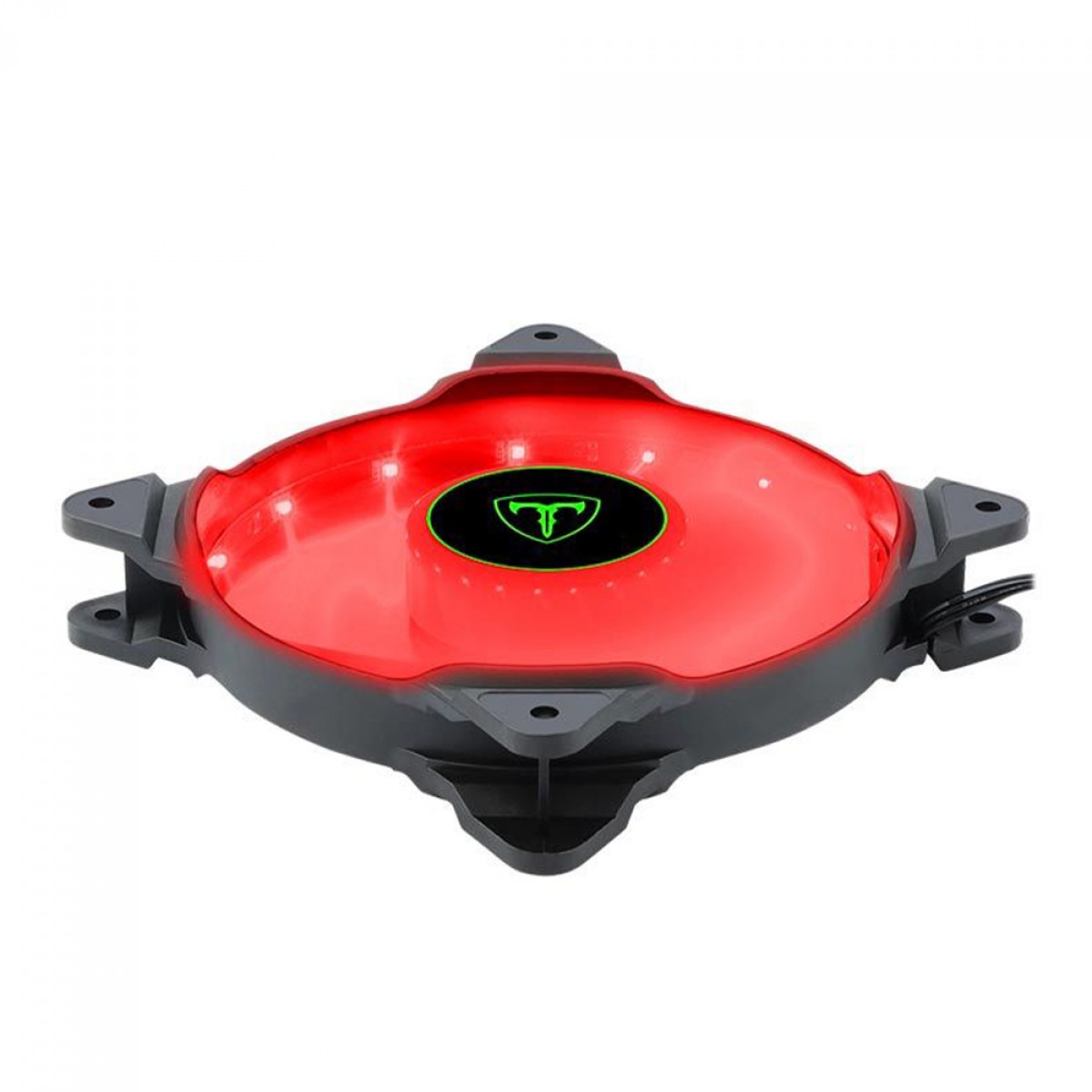 Cooler Para Gabinete T-Dagger 120mm, LED RED, T-TGF300-R