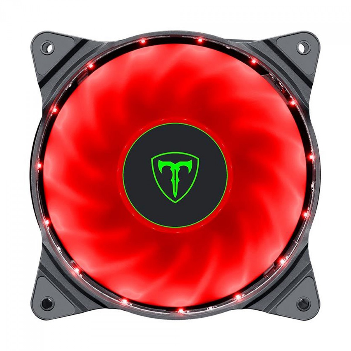 Cooler Para Gabinete T-Dagger 120mm, LED RED, T-TGF300-R
