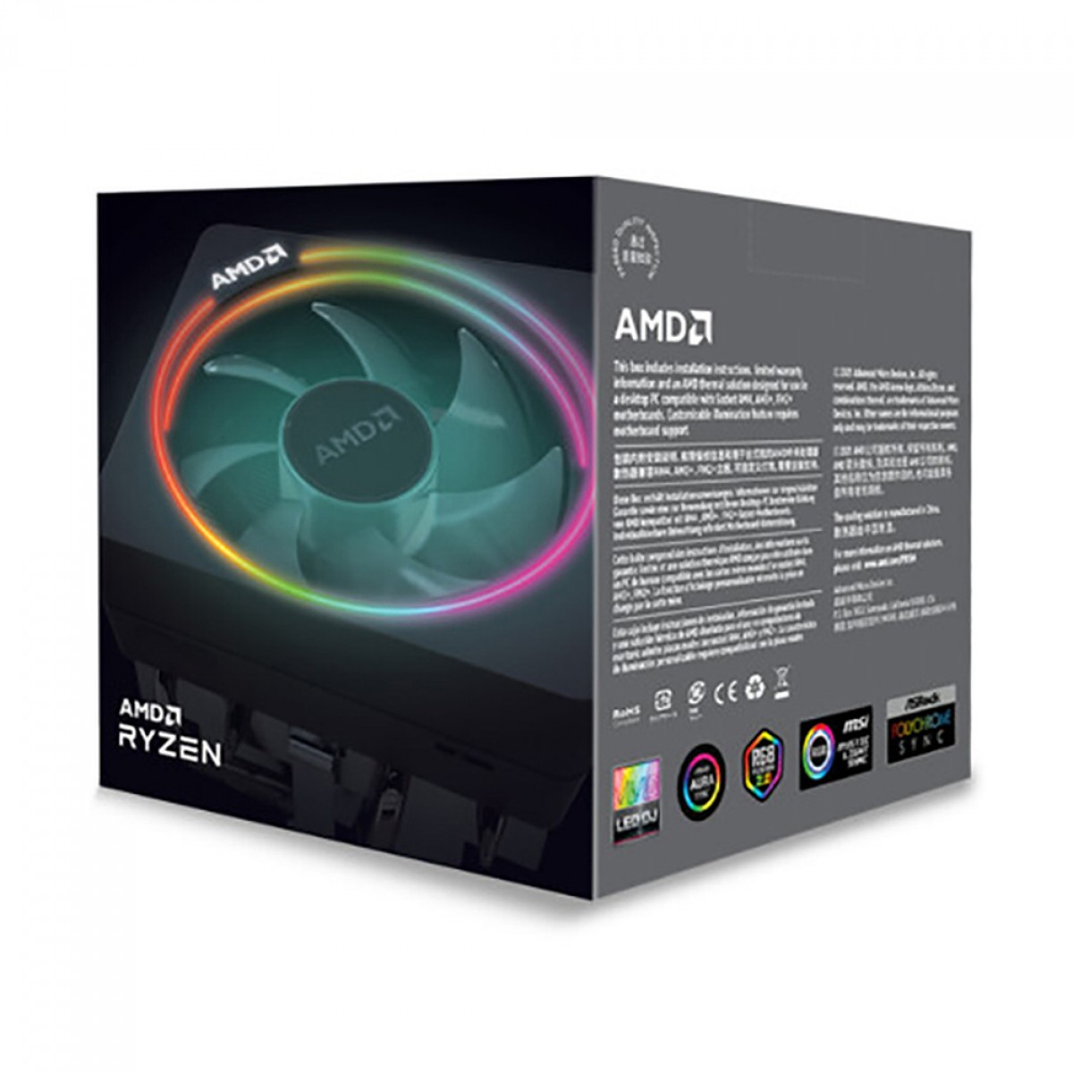 Cooler para Processador AMD Wraith Prism, 92mm, AM4, 199-999888