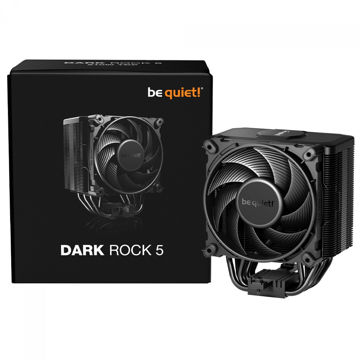 Cooler Para Processador Be Quiet Dark Rock 5, 120mm, Intel/AMD, Preto, BK035
