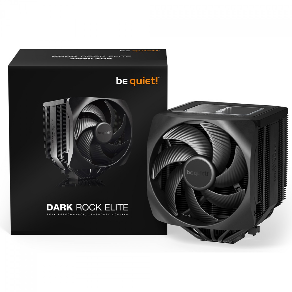 Cooler Para Processador Be Quiet Dark Rock Elite, 135mm, ARGB, PWM, Intel/AMD, 2 Fans, BK037