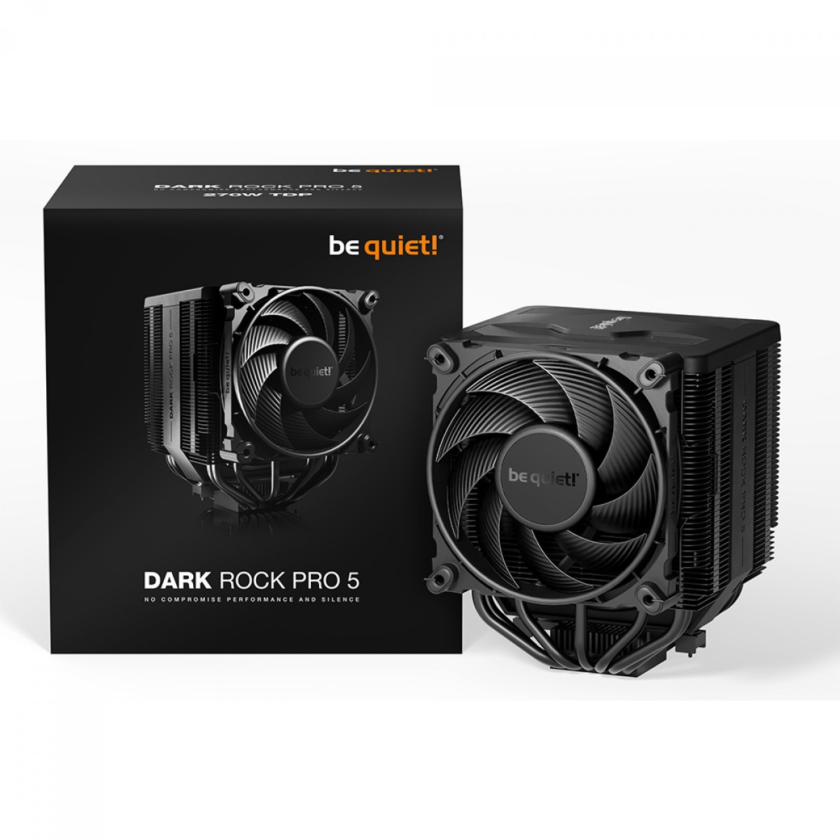 Cooler Para Processador Be Quiet Dark Rock Pro 5, 120/135mm, PWM, Intel/AMD, 2 Fans, BK036