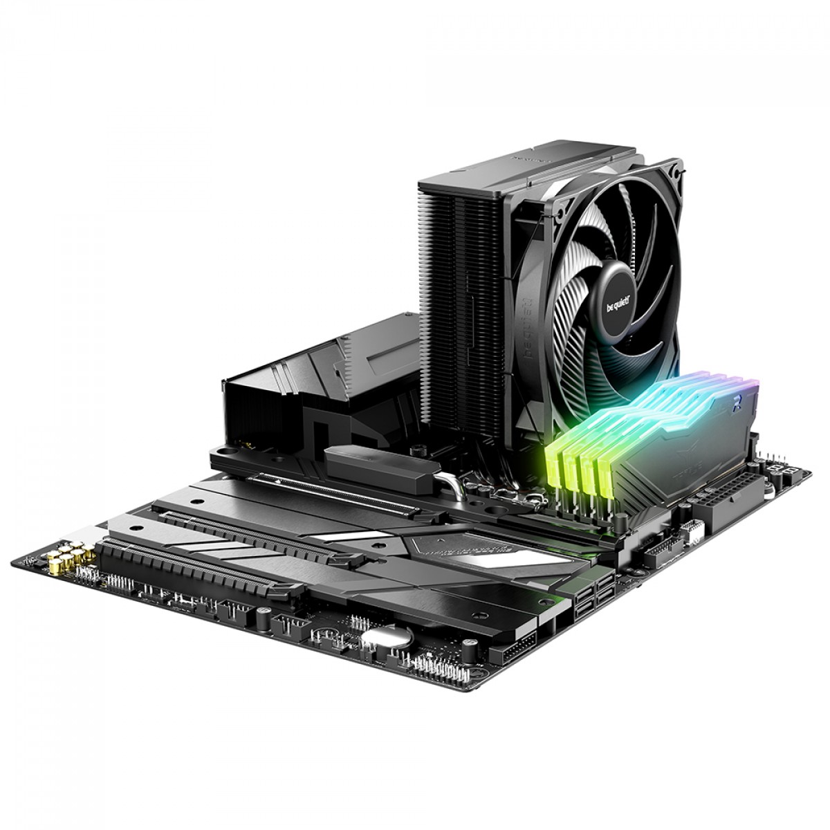 Cooler Para Processador Be Quiet Pure Rock 3, 120mm, Intel/AMD, Preto, BK039