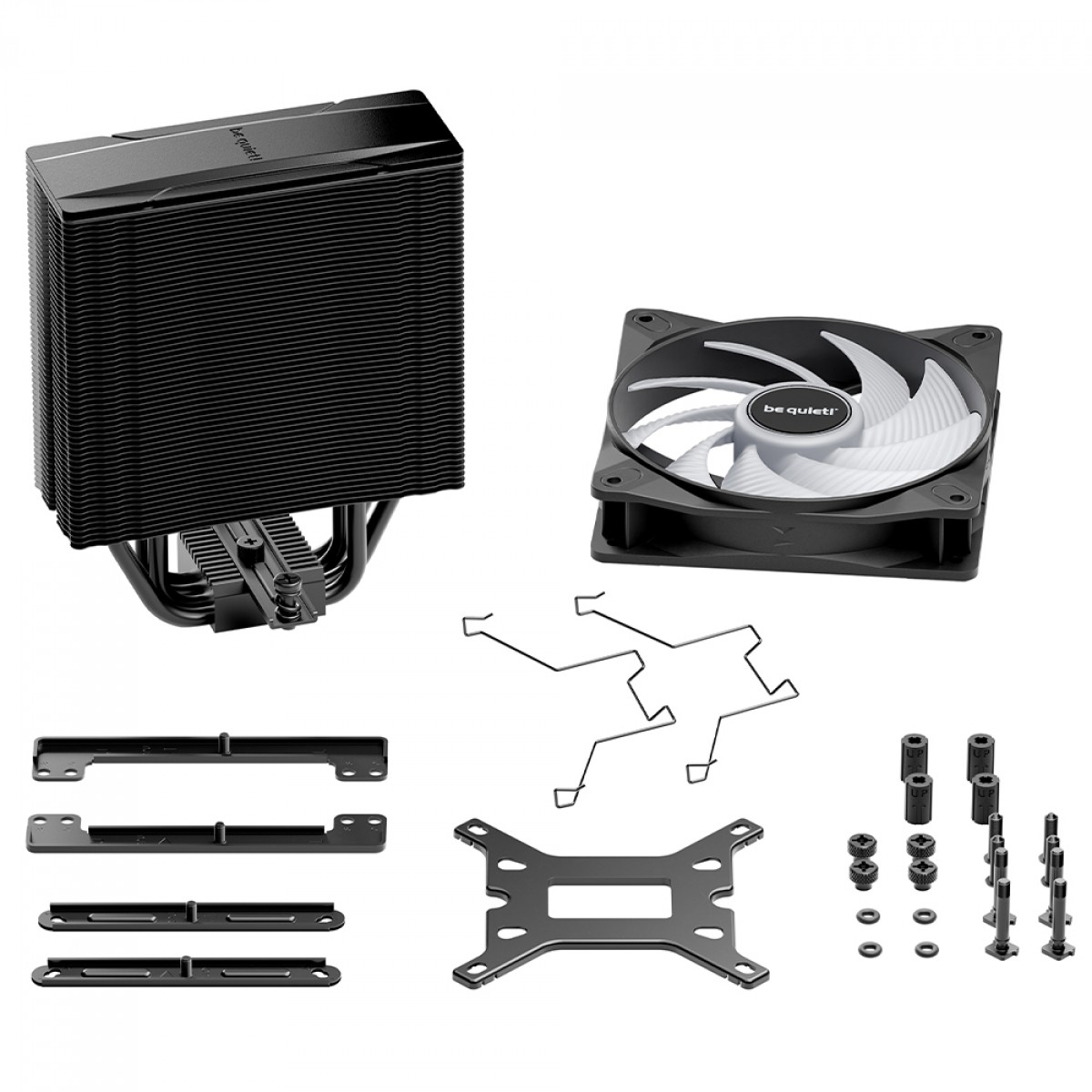 Cooler Para Processador Be Quiet Pure Rock 3 LX, ARGB, 120mm, Intel/AMD, Preto, BK040