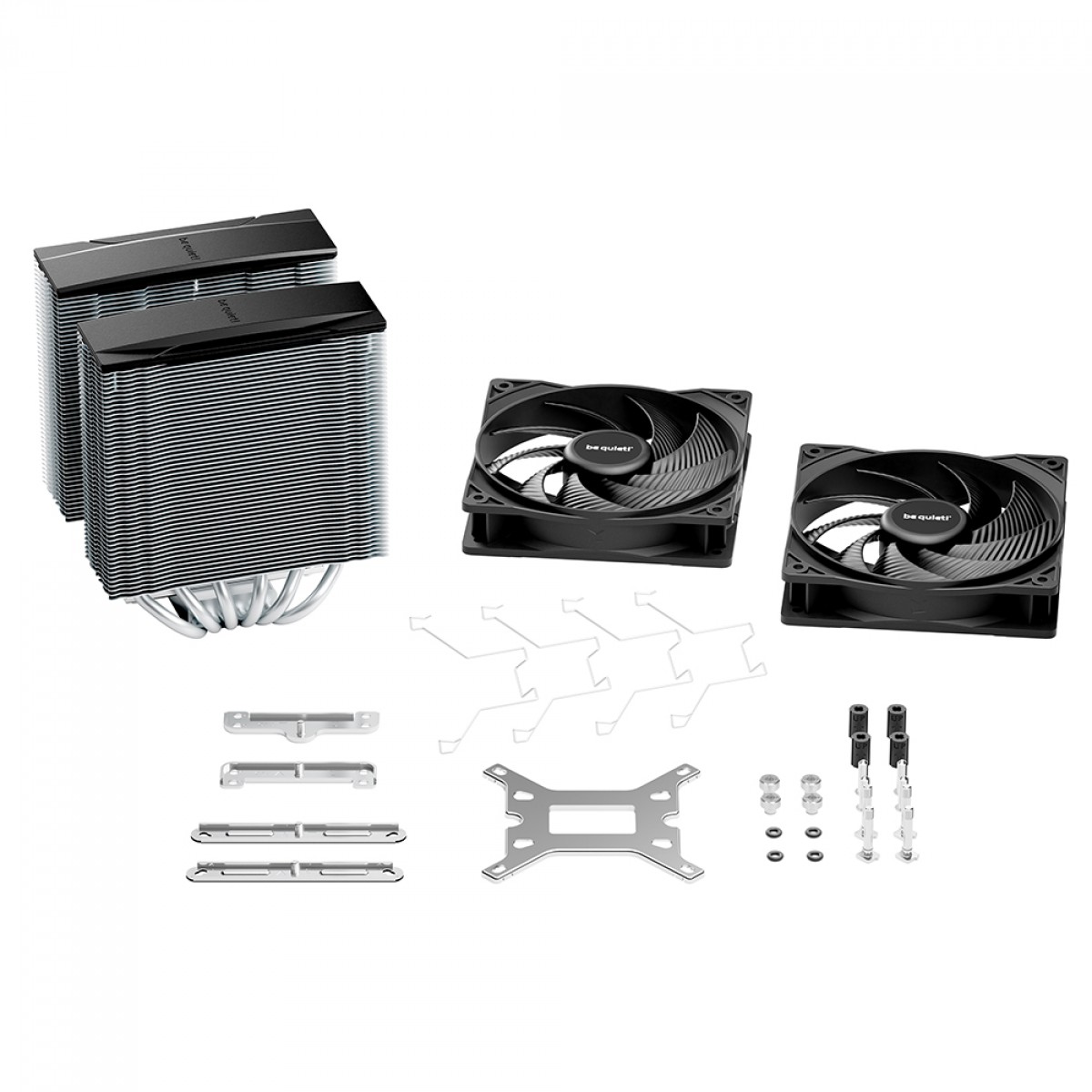 Cooler Para Processador Be Quiet Pure Rock Pro 3, 120mm, Intel/AMD, Preto, BK041