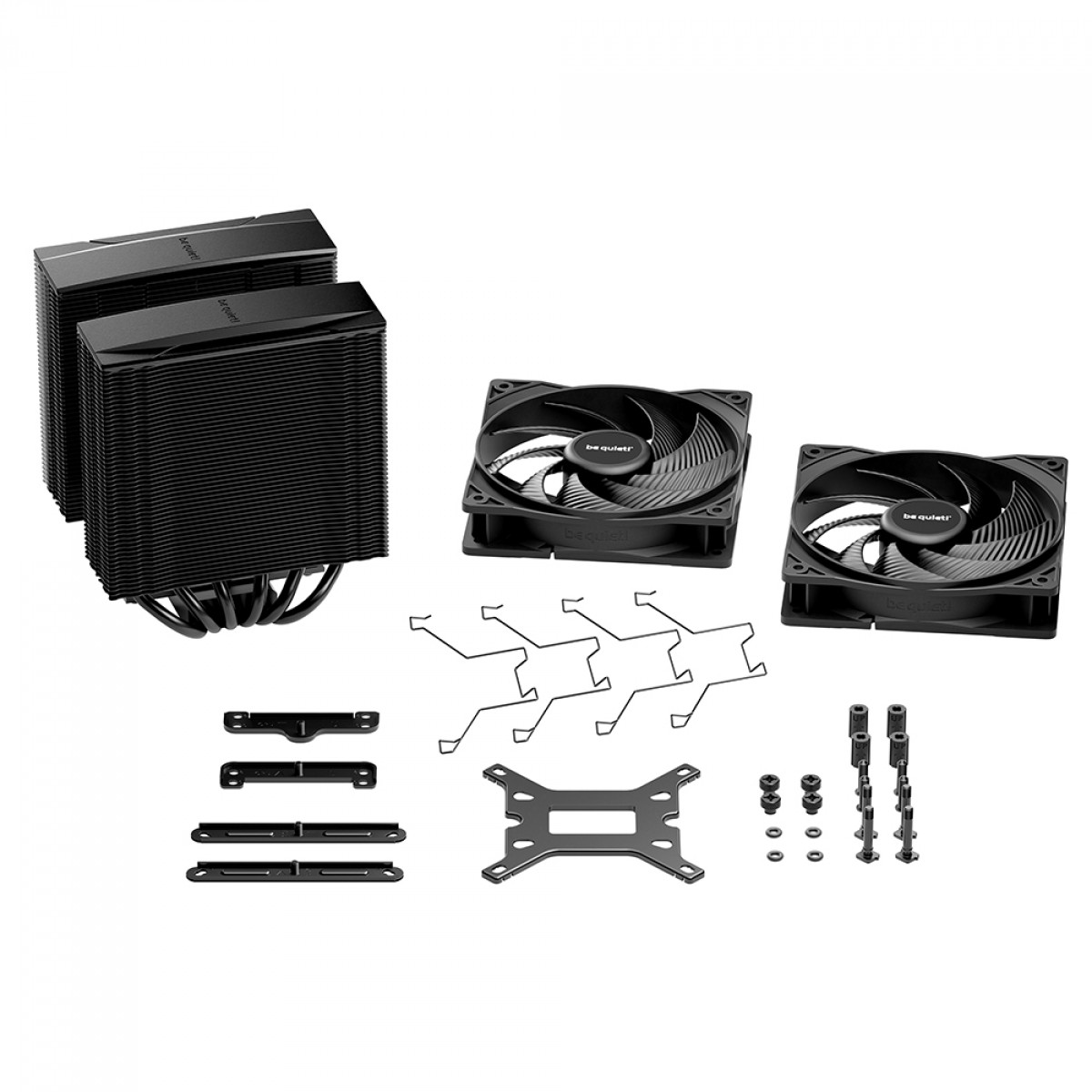 Cooler Para Processador Be Quiet Pure Rock Pro 3 Black, 120mm, Intel/AMD, Preto, BK042