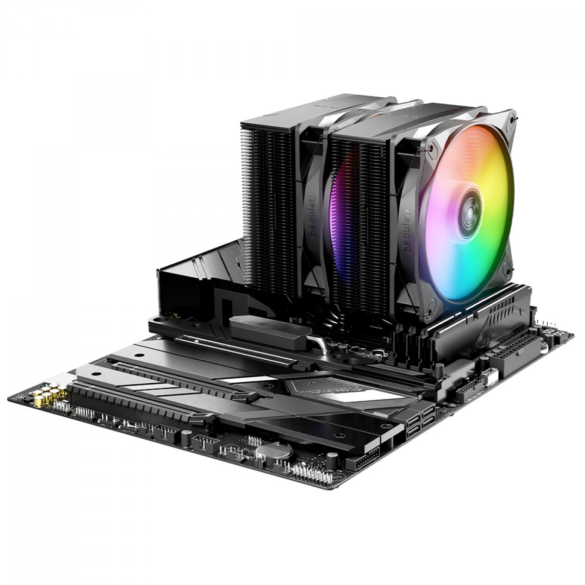Cooler Para Processador Be Quiet Pure Rock Pro 3 LX, ARGB, 120mm, Intel/AMD, Preto, BK043