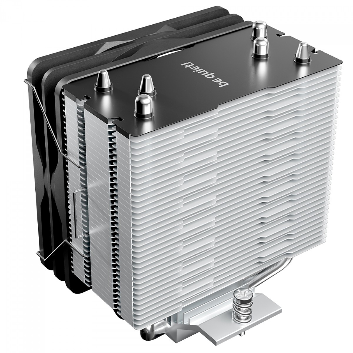 Cooler Para Processador Be Quiet Pure Rock Slim 3, 100mm, Intel/AMD, Preto, BK047