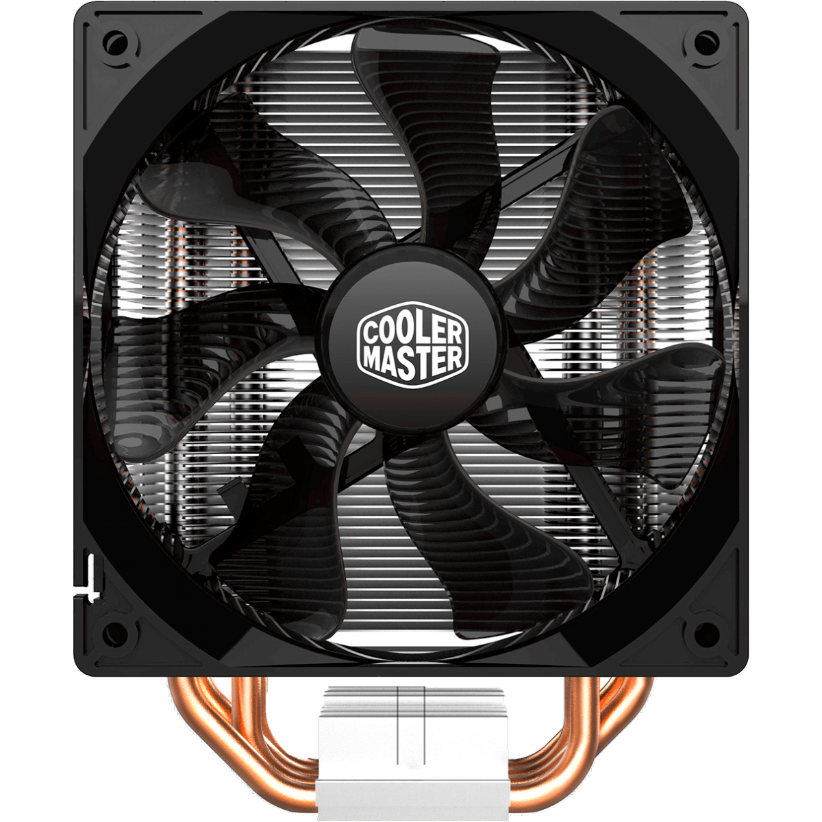 Cooler Para Processador Cooler Master HYPER 212, 120mm, Intel-AMD, Led Vermelho, RR-212L-16PR-R1