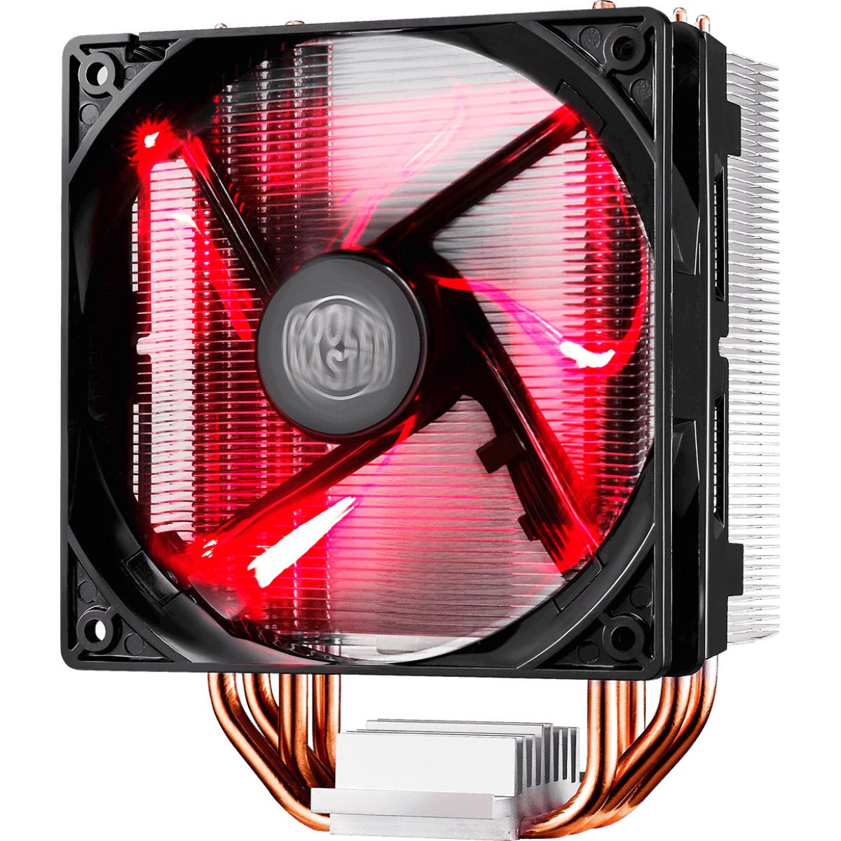 Cooler Para Processador Cooler Master HYPER 212, 120mm, Intel-AMD, Led Vermelho, RR-212L-16PR-R1