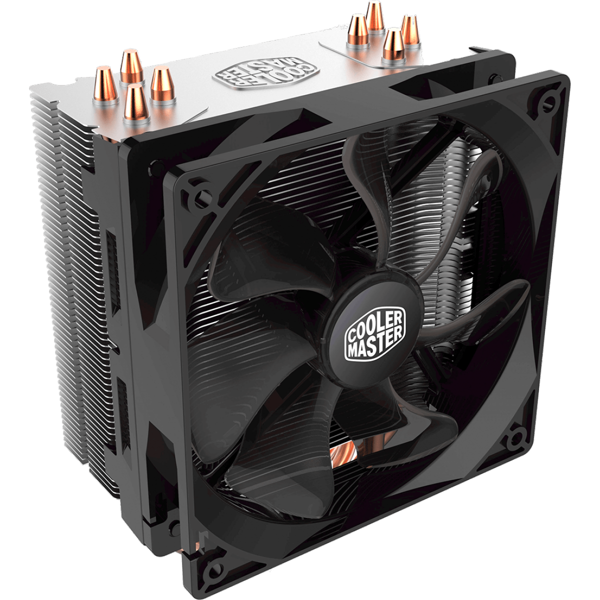 Cooler Para Processador Cooler Master HYPER 212, 120mm, Intel-AMD, Led Vermelho, RR-212L-16PR-R1