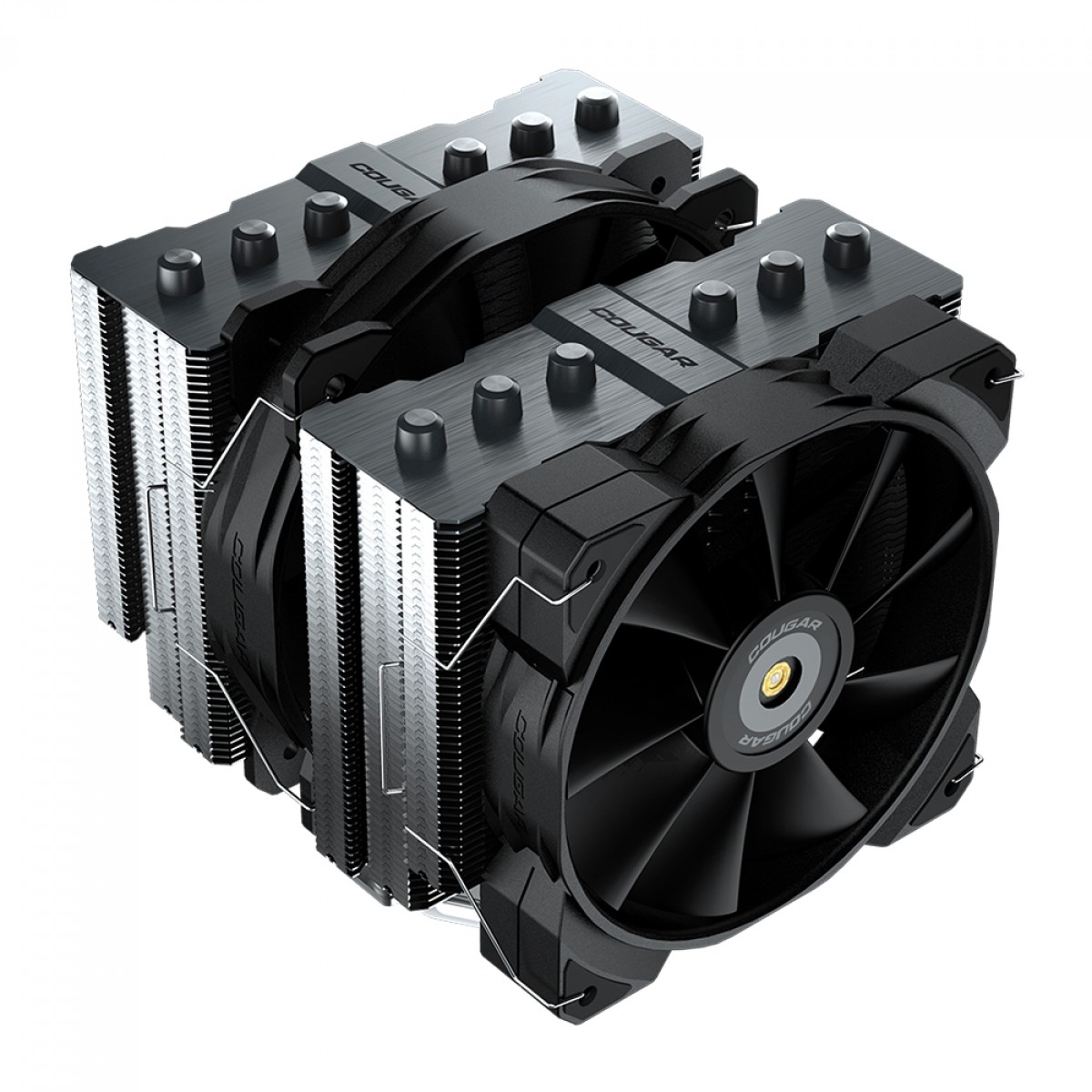 Cooler Para Processador Cougar Forza 135, 120/140mm, Intel-AMD, Black