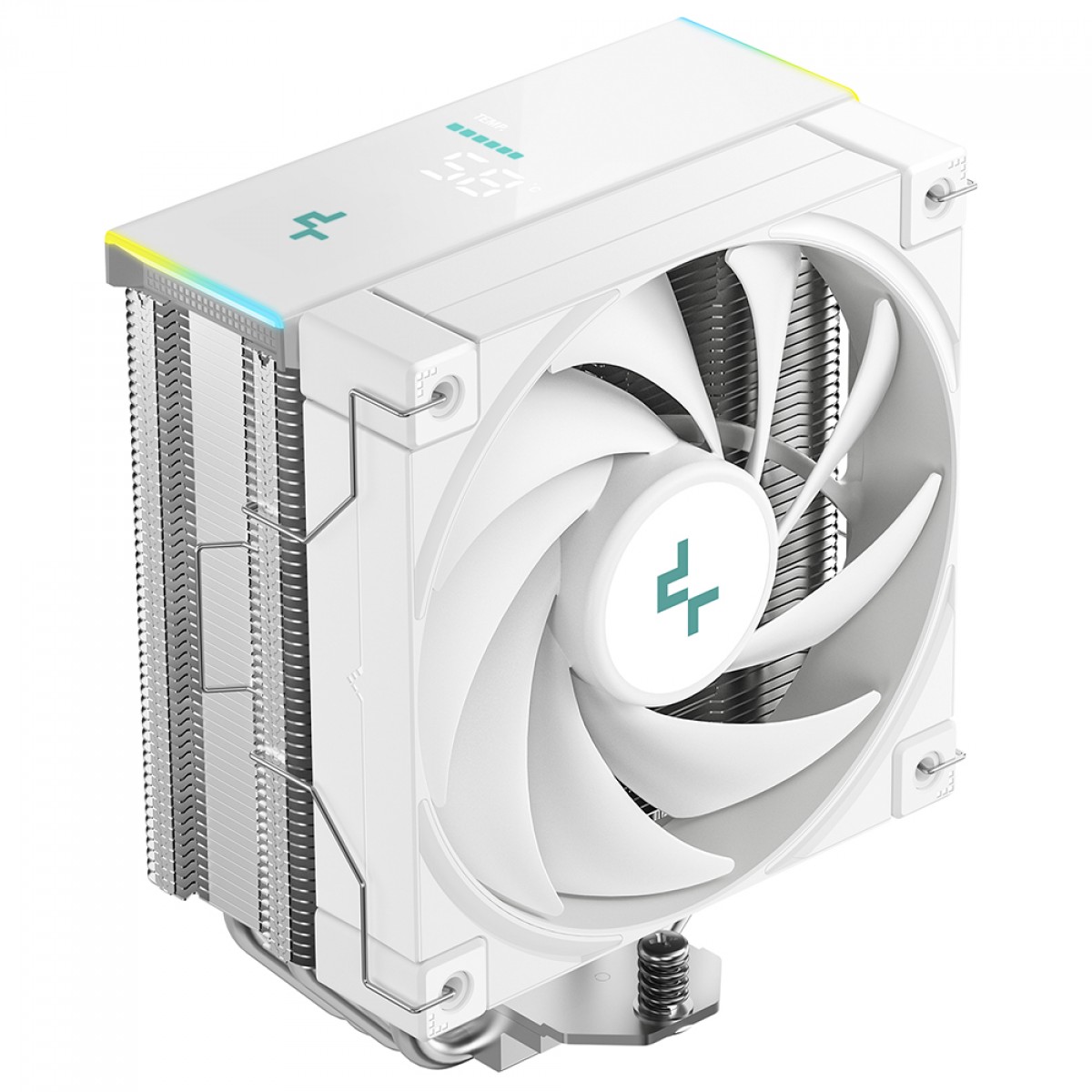 Cooler Para Processador DeepCool AK400 Digital SE WH, 120mm, Intel-AMD, Branco, R-AK400-WHADMN-GJD