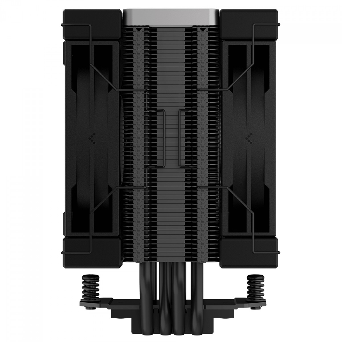 Cooler Para Processador DeepCool AK400 Zero Dark Plus, 120mm, Intel/AMD, Dual Fan, Black, R-AK400-BKNNMD-G-1