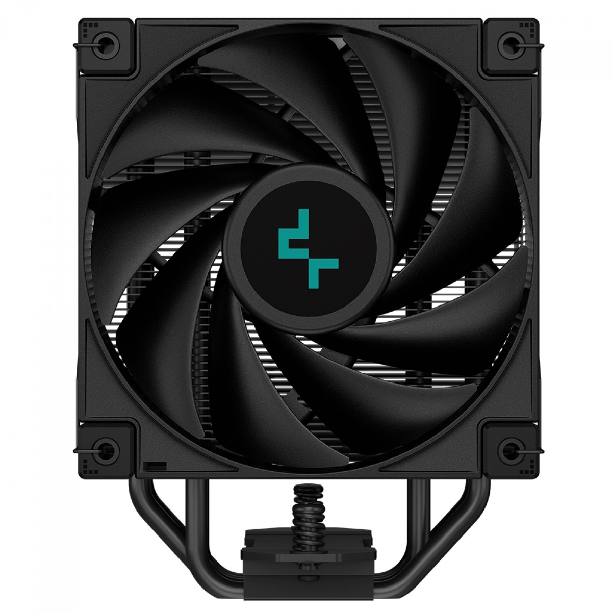 Cooler Para Processador DeepCool AK400 Zero Dark Plus, 120mm, Intel/AMD, Dual Fan, Black, R-AK400-BKNNMD-G-1