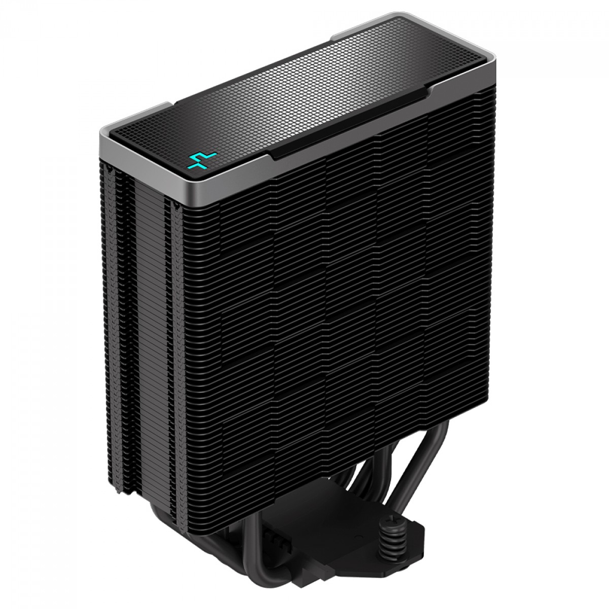 Cooler Para Processador DeepCool AK400 Zero Dark Plus, 120mm, Intel/AMD, Dual Fan, Black, R-AK400-BKNNMD-G-1