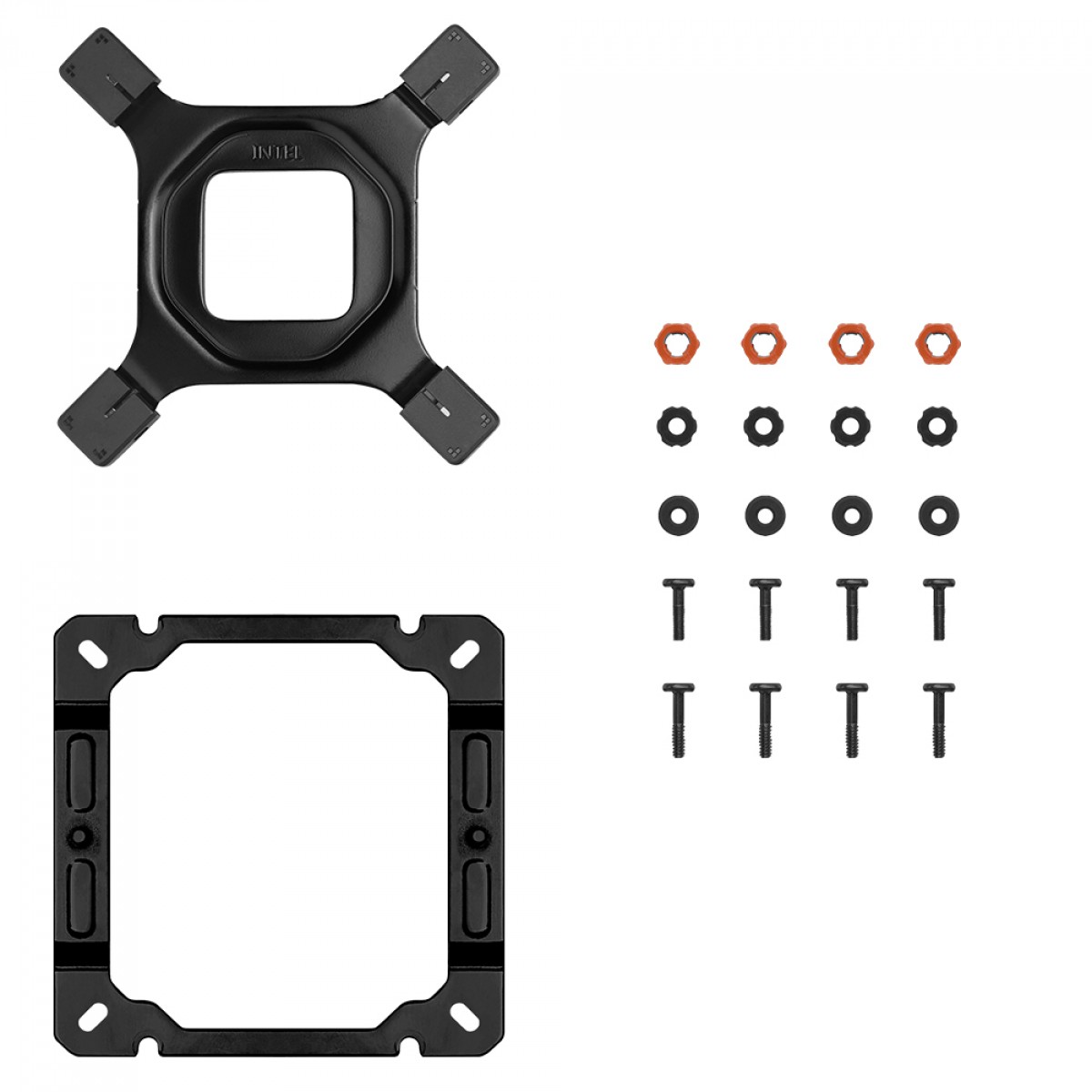 Cooler Para Processador DeepCool AK400 Zero Dark Plus, 120mm, Intel/AMD, Dual Fan, Black, R-AK400-BKNNMD-G-1