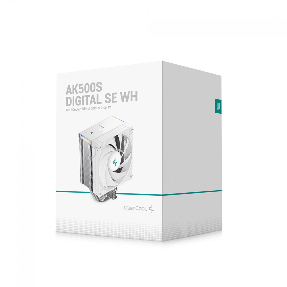 Cooler para Processador DeepCool AK500S Digital SE WH, 120mm, Intel-AMD, White, R-AK500S-WHADMN-GJD