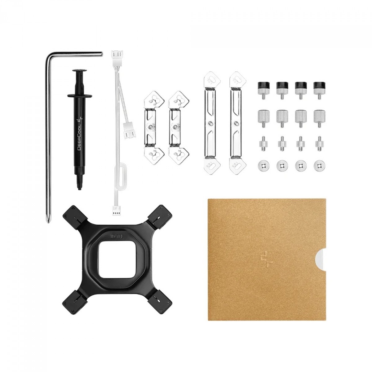 Cooler Para Processador DeepCool AK620 Digital Pro, 120mm, Intel-AMD, Branco, R-AK620-WHAPMN-G