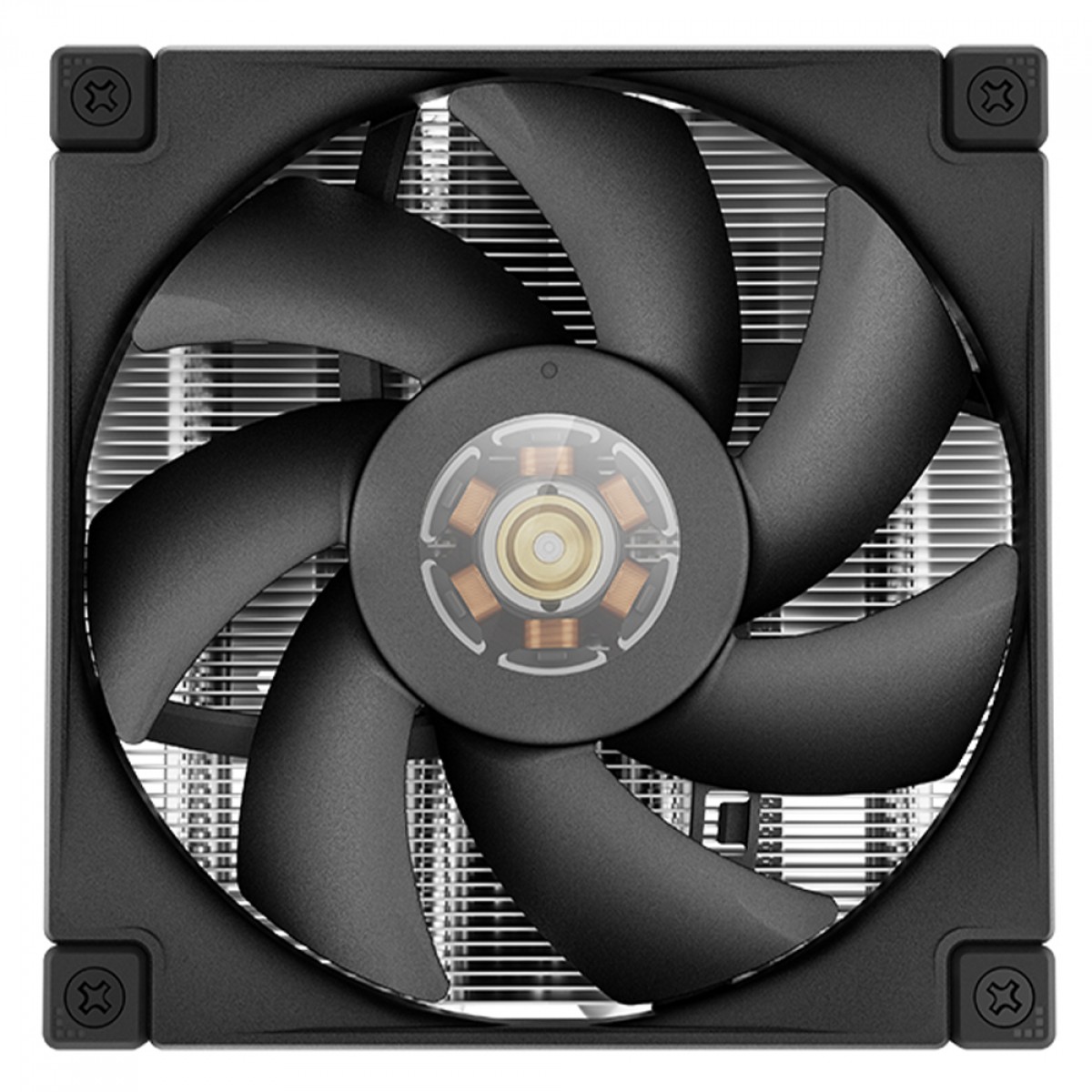 Cooler Para Processador DeepCool AN400, 92mm, Low Profile, Intel-AMD, Preto, R-AN400-SRWNMN-G