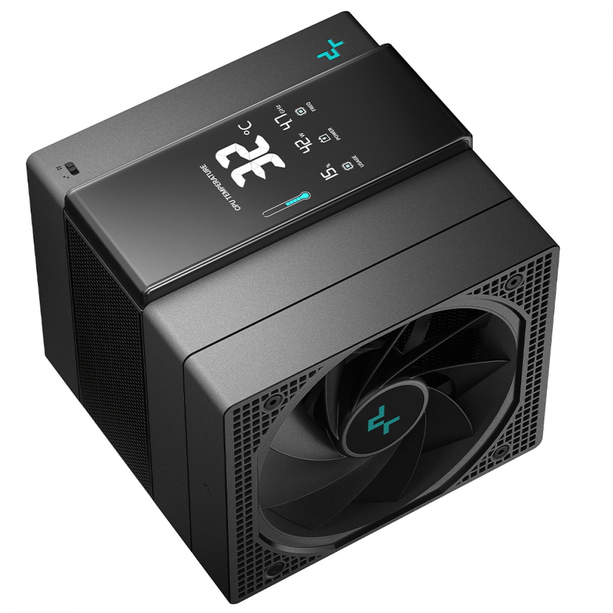 Cooler Para Processador DeepCool Assassin IV VC Vision, 140mm, Display Digital, Intel-AMD, Preto, R-ASN4-BKNVMD-G