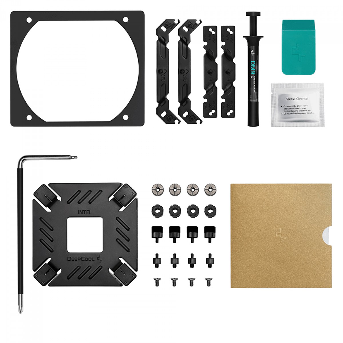 Cooler Para Processador DeepCool Assassin IV VC Vision, 140mm, Display Digital, Intel-AMD, Preto, R-ASN4-BKNVMD-G