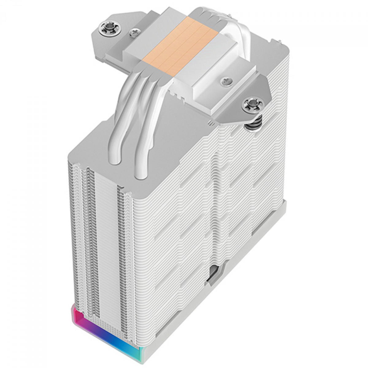 Cooler Para Processador DeepCool High Performance AK400 DIGITAL PRO WH, 120mm, Intel-AMD, Branco, R-AK400-WHAPMN-G