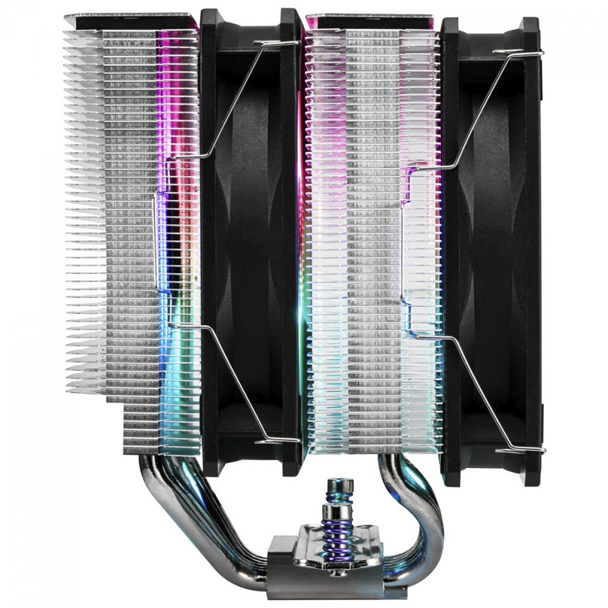 Cooler Para Processador FSP MP7, ARGB, 120mm, Intel-AMD, Preto