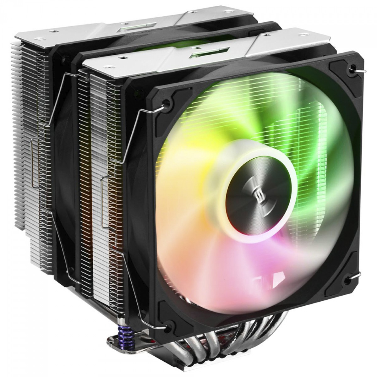 Cooler Para Processador FSP MP7, ARGB, 120mm, Intel-AMD, Preto