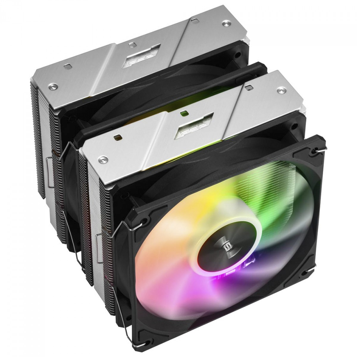 Cooler Para Processador FSP MP7, ARGB, 120mm, Intel-AMD, Preto