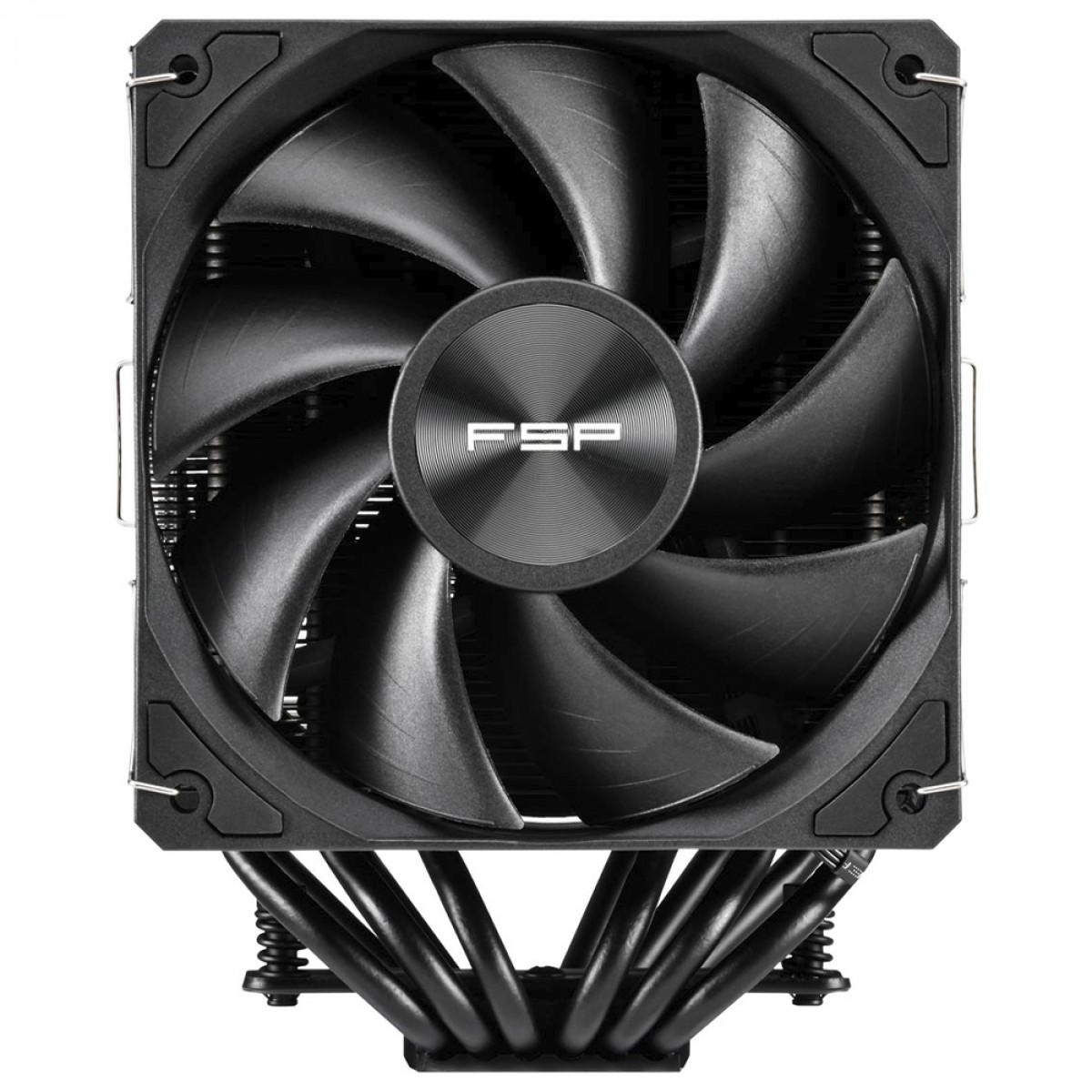 Cooler Para Processador FSP MP7 Black, 120mm, Intel-AMD, Preto