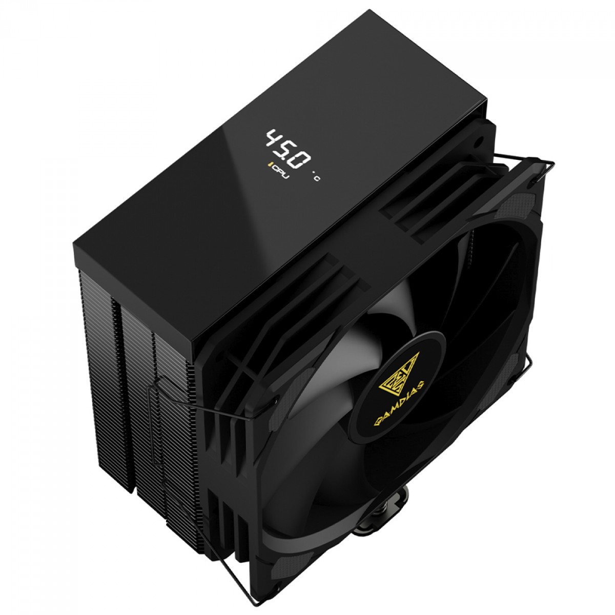 Cooler Para Processador Gamdias Boreas E2-41D, 120mm, Com Display Digital, Intel-AMD, Preto 