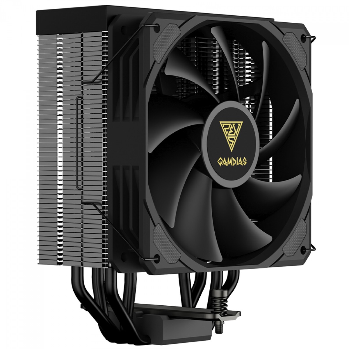 Cooler Para Processador Gamdias Boreas E2-41D, 120mm, Com Display Digital, Intel-AMD, Preto 