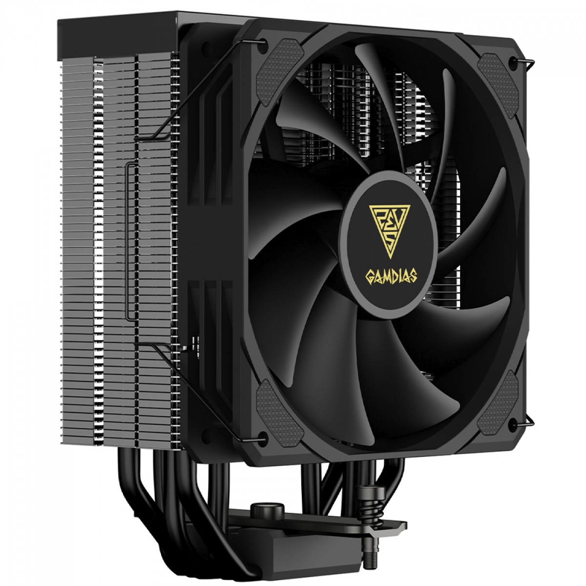 Cooler Para Processador Gamdias Boreas M2-51D, 120mm, Com Display Digital, Intel-AMD, Preto