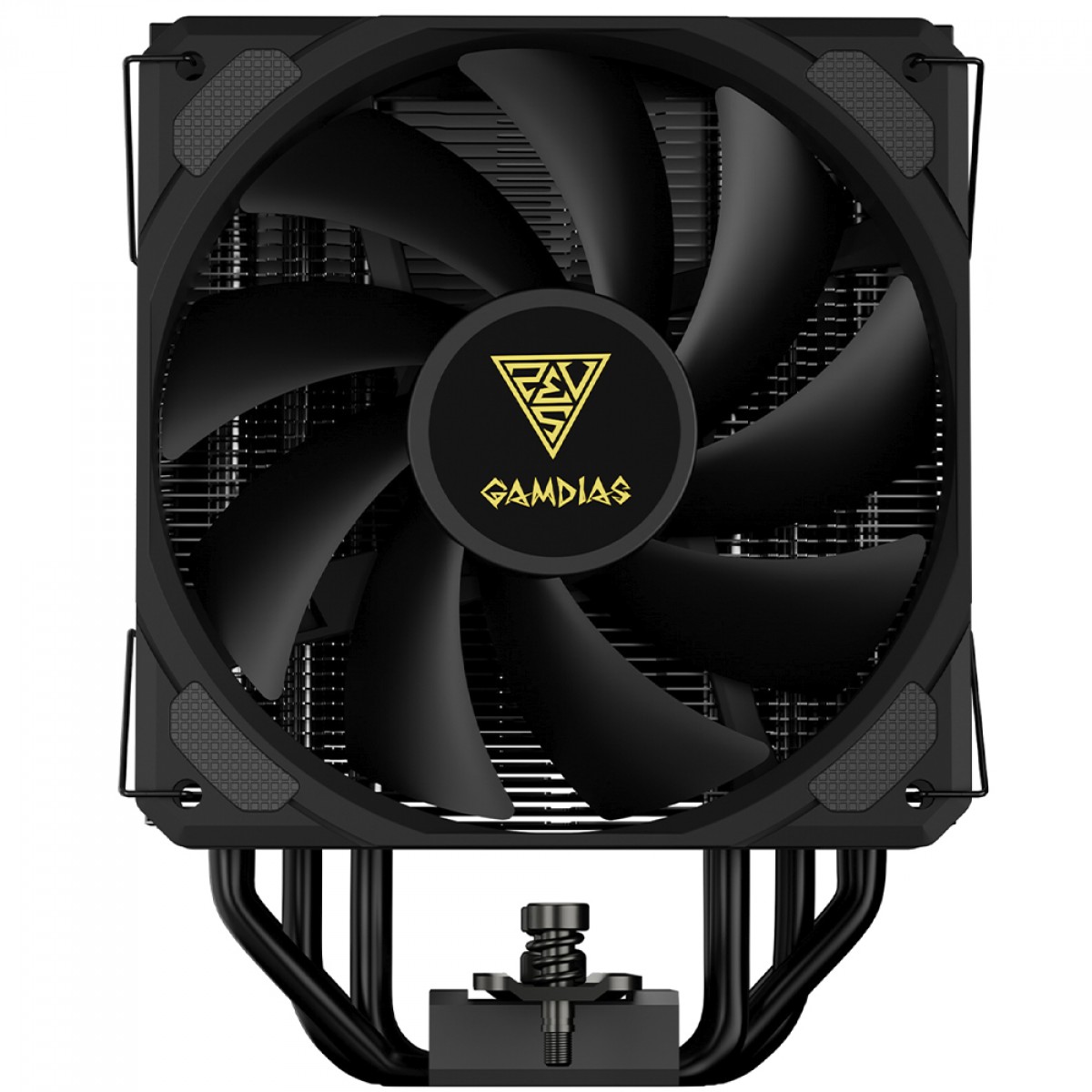 Cooler Para Processador Gamdias Boreas M2-51D, 120mm, Com Display Digital, Intel-AMD, Preto