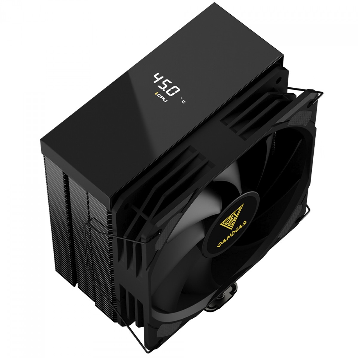 Cooler Para Processador Gamdias Boreas M2-51D, 120mm, Com Display Digital, Intel-AMD, Preto