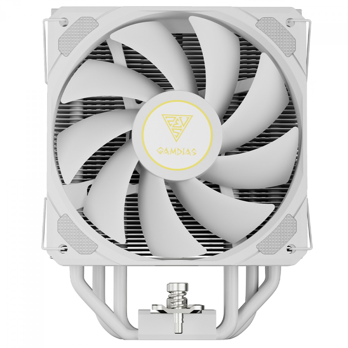 Cooler Para Processador Gamdias Boreas M2-51D WHITE, 120mm, Com Display Digital, Intel-AMD, Branco